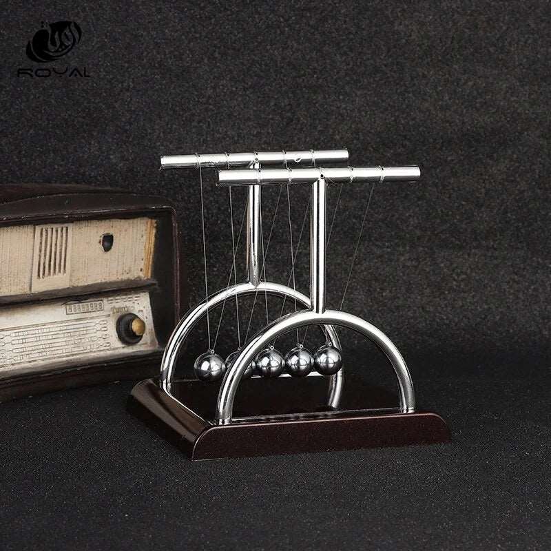 Newton's Cradle Balance Steel Ball Teaching Supplies Physics Science Pendulum Desktop Toys Stress Relief Gifts Home Decoration