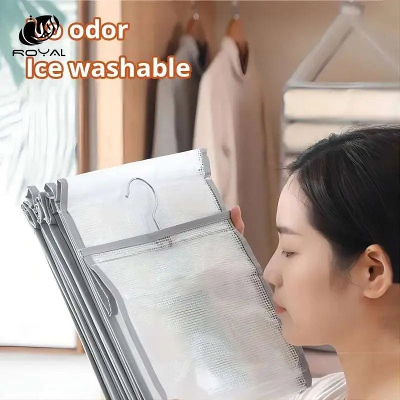 1pc Wardrobe Hanging Storage Bag Cabinet Organizer For Pants Socks T-Shirt Underwear Organizer Hanging Closet Organizer