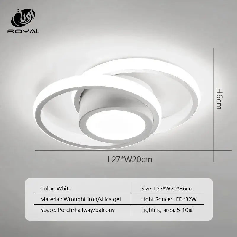 Small Modern LED Ceiling Light 2