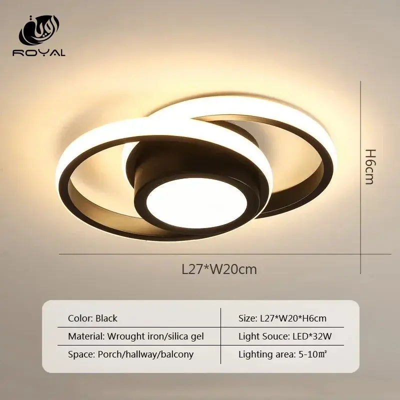 Small Modern LED Ceiling Light 2