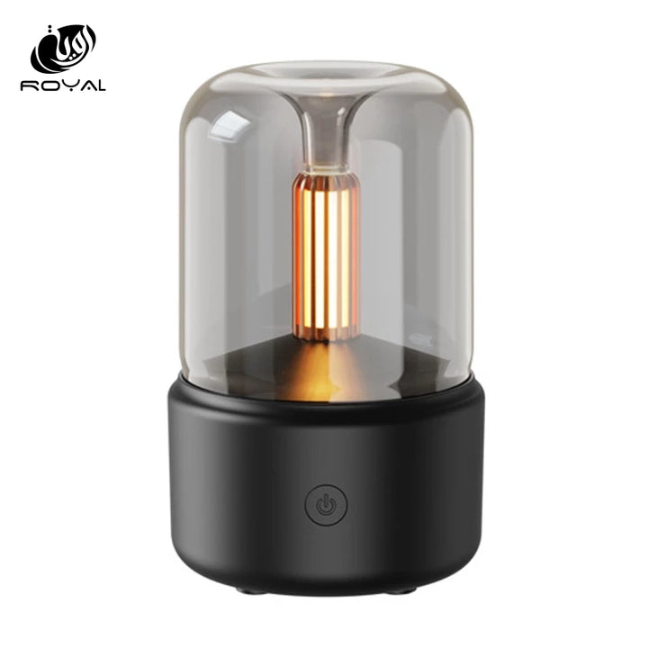 KINSCOTER Portable Mini Aroma Diffuser USB Air Humidifier Essential Oil Night Light Cold Mist Maker Sprayer for Home Gift