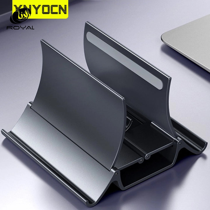 Vertical Laptop Stand Heat Dissipation Non-slip Laptop Stand Gravity Induction Holder Notebook Dock for iPad Pro Tablet Stand