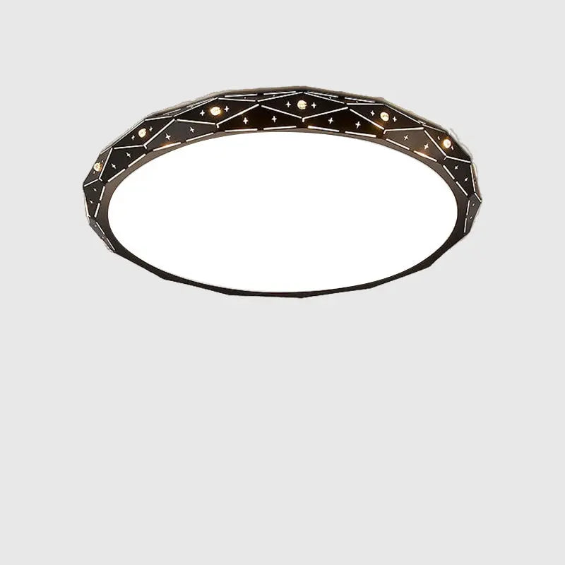 Luxury LED Slim Round Iron Ceiling Light