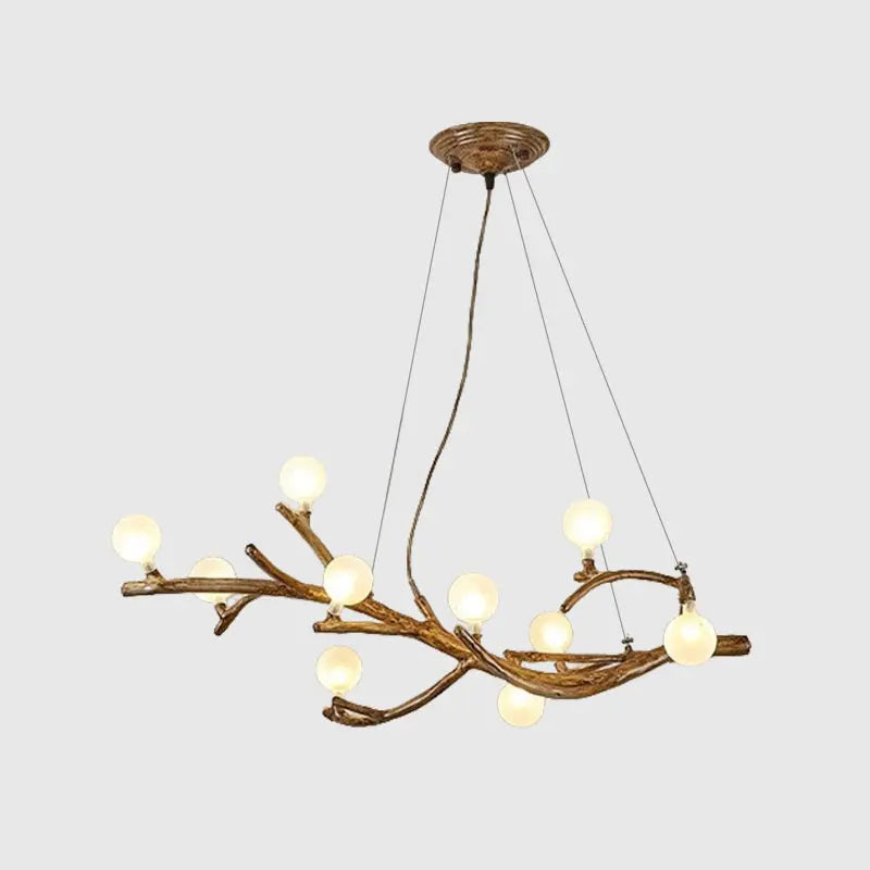 Royal® Nordic Tree Branch Rustic Chandelier Lighting (Japanese, LED) - The Royal Riwayah