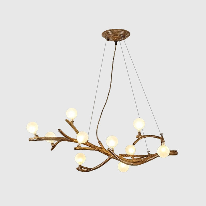 Royal® Nordic Tree Branch Rustic Chandelier Lighting (Japanese, LED)