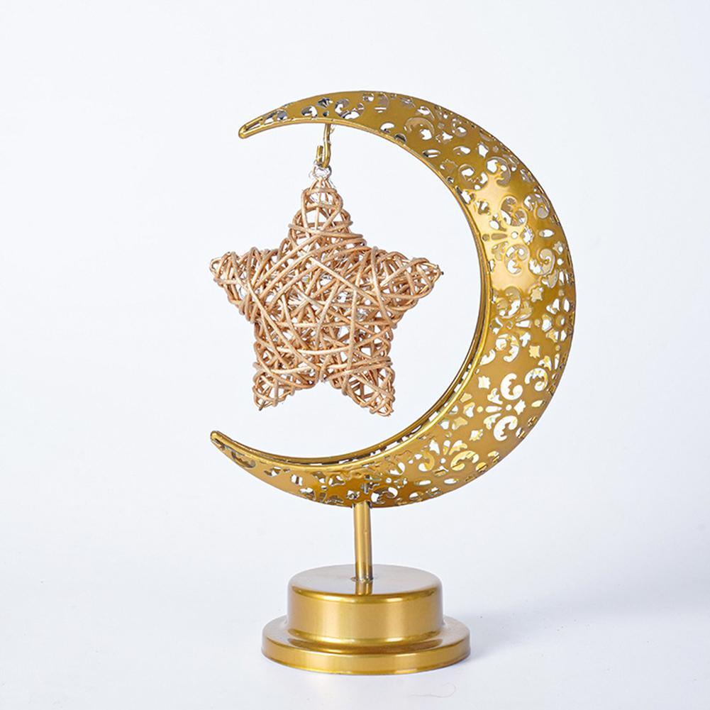 Royal® Creative 3D Moon Star Decorations LED Modeling Night Lamp The Royal Riwayah.