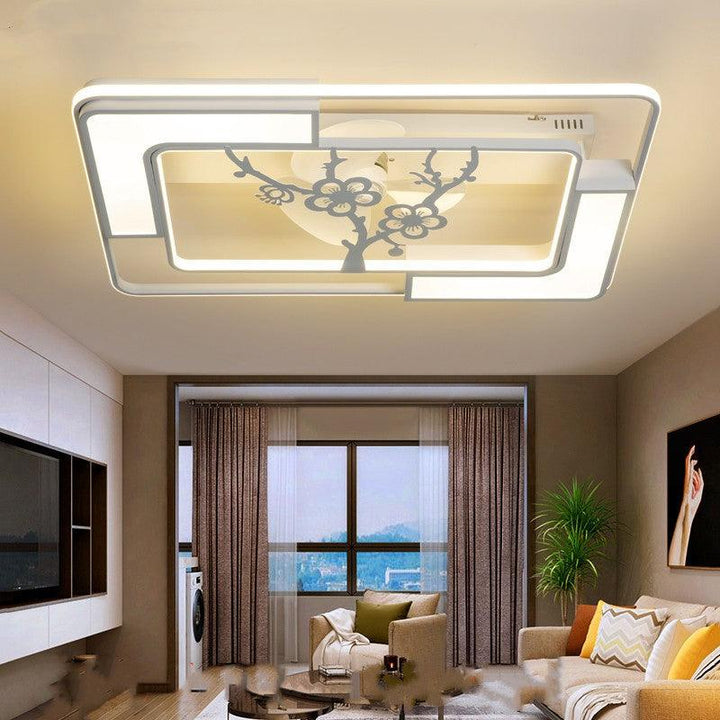  Luxury Dimmable Remote Fan Ceiling Light