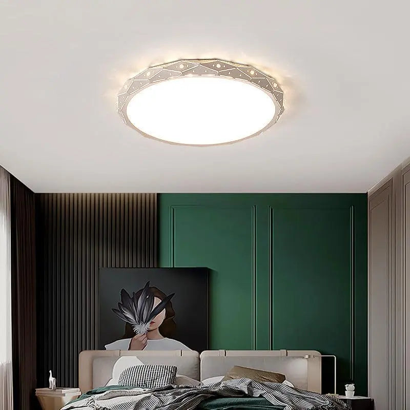 Luxury LED Slim Round Iron Ceiling Light