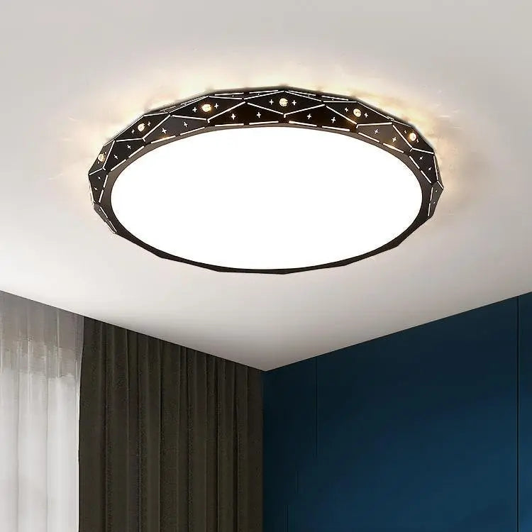 Luxury LED Slim Round Iron Ceiling Light