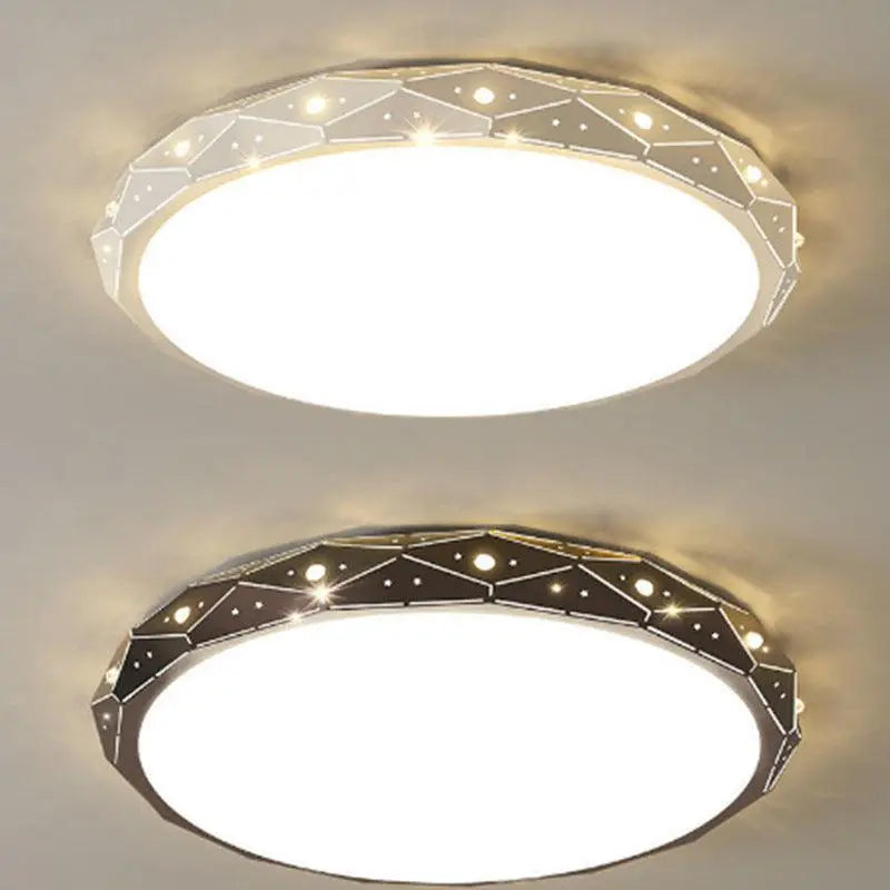 Luxury LED Slim Round Iron Ceiling Light