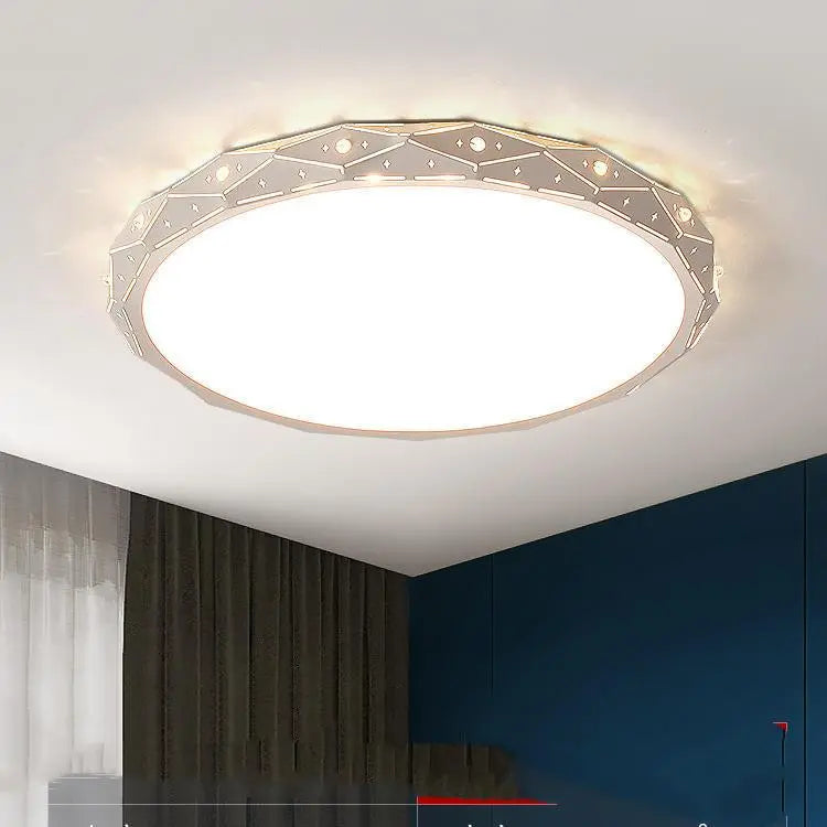 Luxury LED Slim Round Iron Ceiling Light