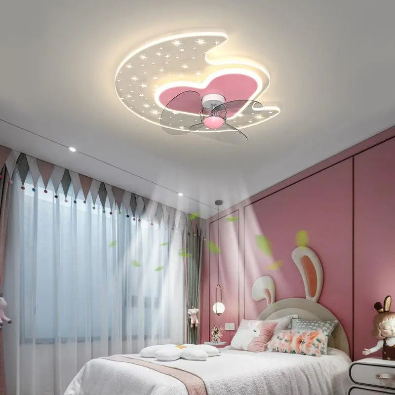 Children's Ceiling Fan Light (Quiet, Dimmable Light, UAE) |  Royal Riwayah