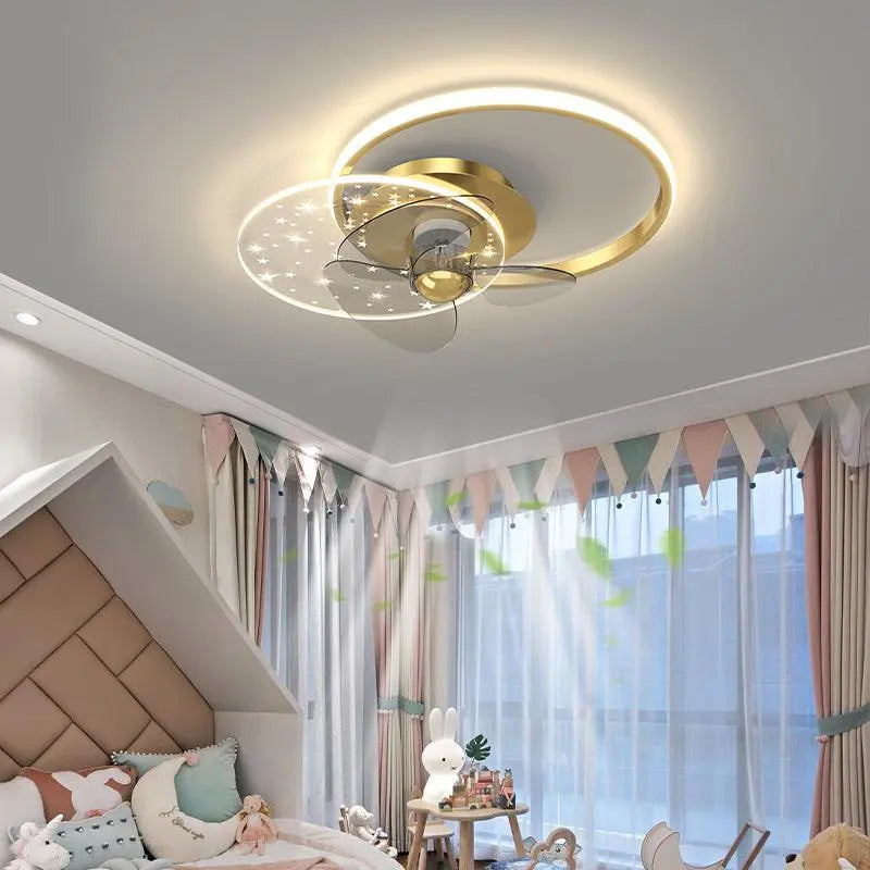 Children's Ceiling Fan Light (Quiet, Dimmable Light, UAE) |  Royal Riwayah