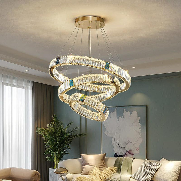 Weiwei Lighting AS529 Crystal Chandelier (Remote Control, Modern) | UAE