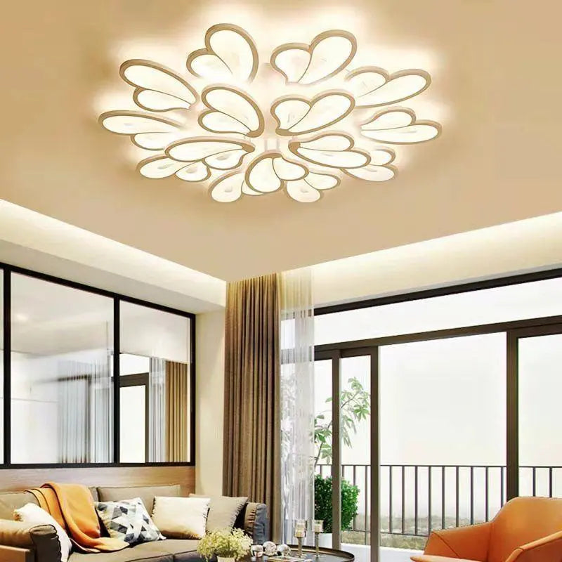 Modern Dimmable Butterfly LED Acrylic Ceiling Pendant Light