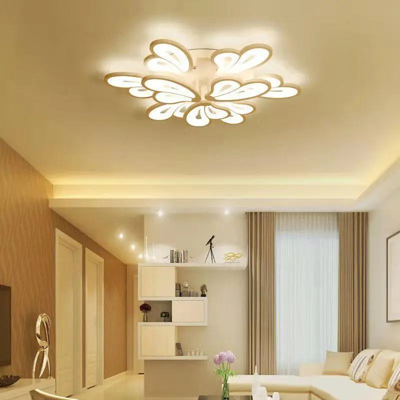 Modern Dimmable Butterfly LED Acrylic Ceiling Pendant Light