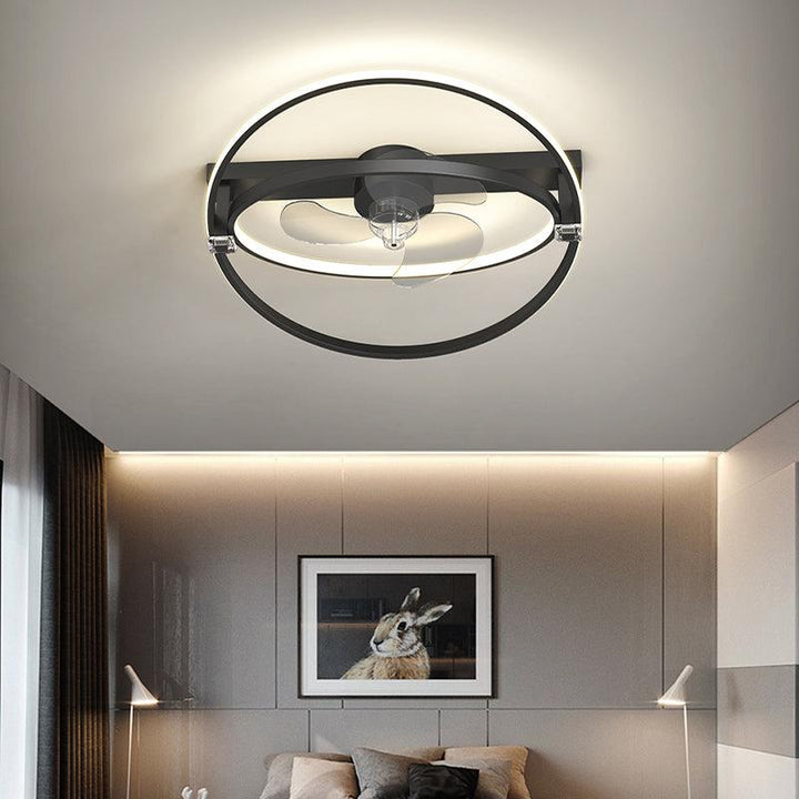 Royal® Modern Dimmable LED Ceiling 60W Remote Invisible Fan with Light The Royal Riwayah.