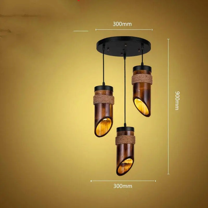 Modern Bamboo Chandelier Dubai | Natural Light, Dining Room & Bar | The Royal Riwayah