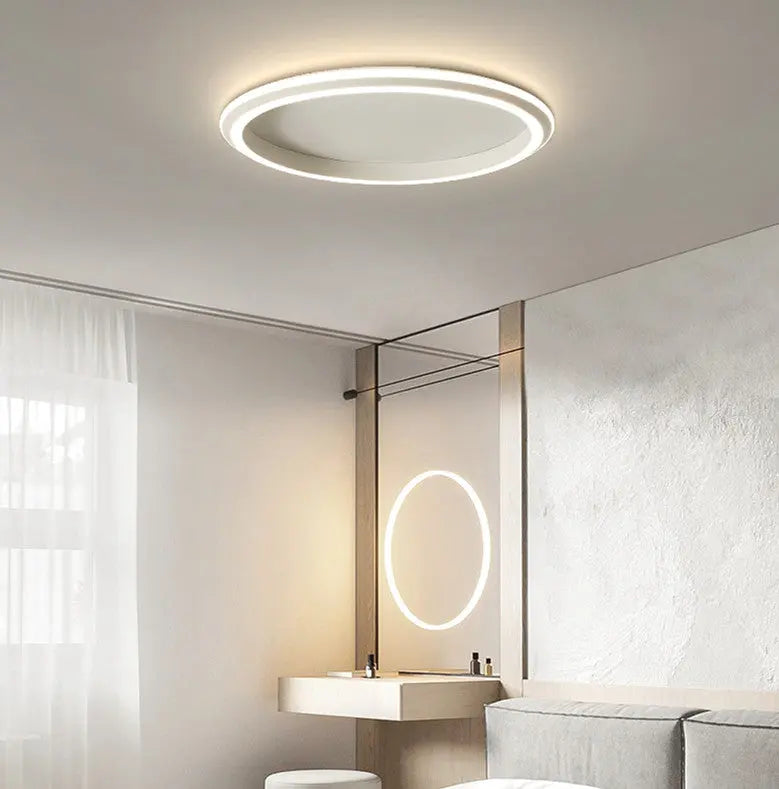 Royal® Modern Minimalist Ultra Thin Round Pedant LED Ceiling Night Lamp The Royal Riwayah