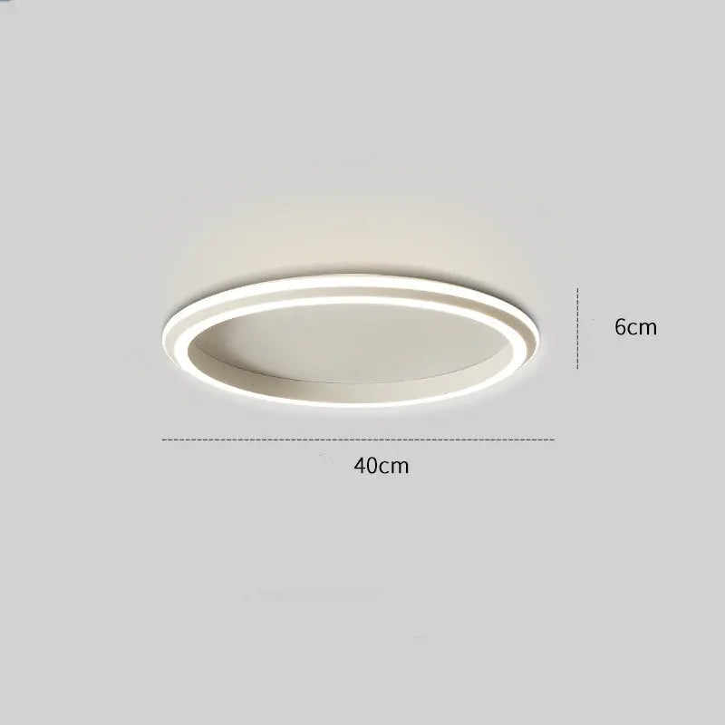 Royal® Modern Minimalist Ultra Thin Round Pedant LED Ceiling Night Lamp The Royal Riwayah