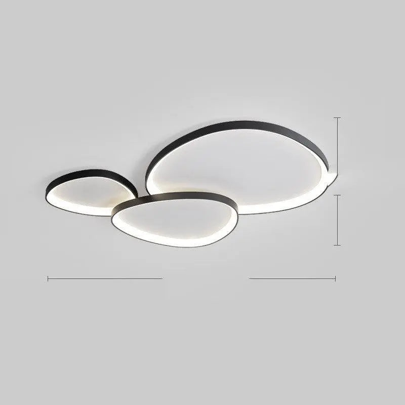 Modern Nordic 360° Rotating Dimming Ceiling Lamp