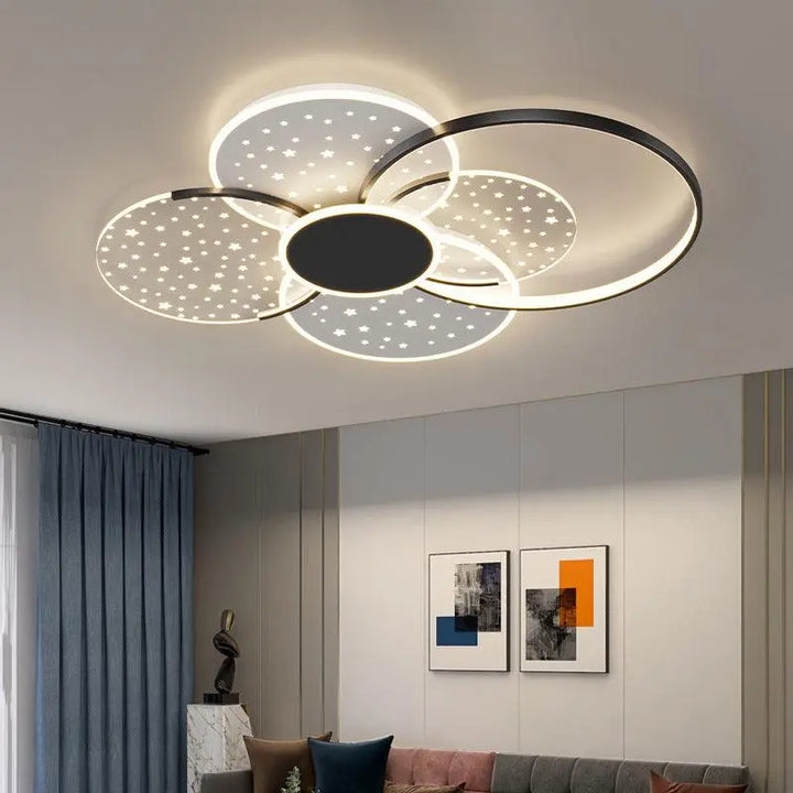 Modern Nordic Geometric Ceiling Lamp