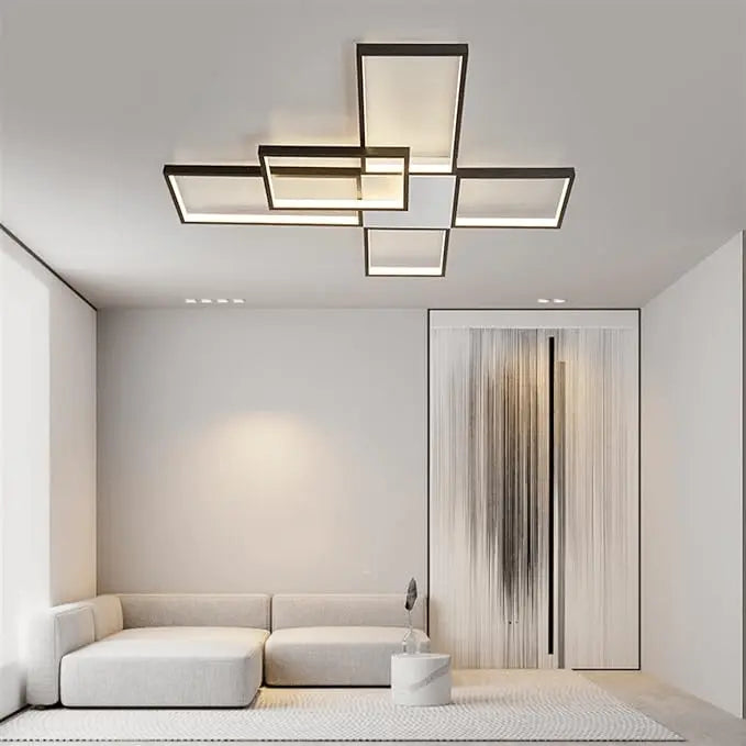 Royal® Modern Rectangle LED Ceiling Light | Dimmable & Remote Control - The Royal Riwayah