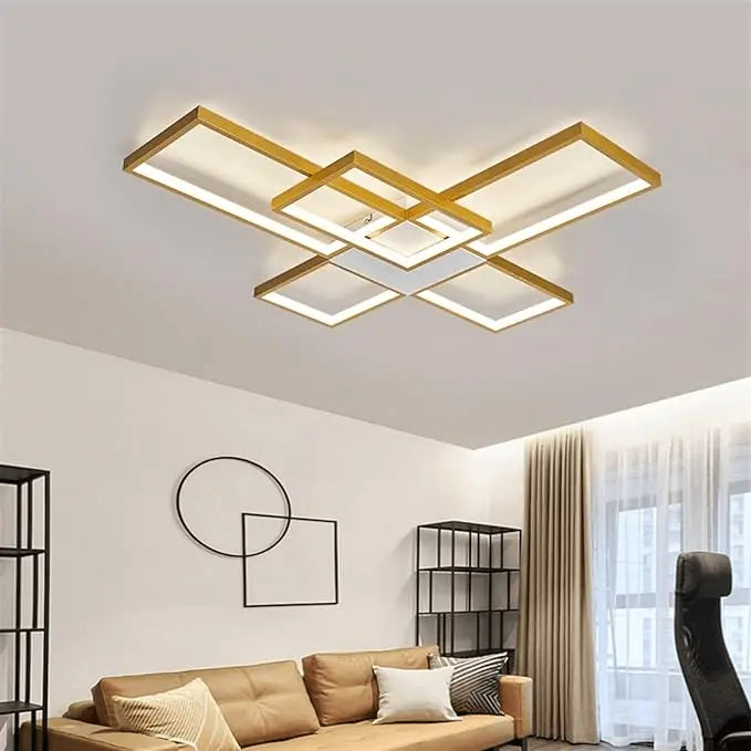 Royal® Modern Rectangle LED Ceiling Light | Dimmable & Remote Control - The Royal Riwayah