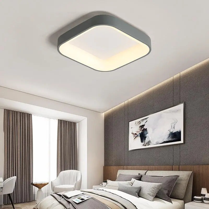 Modern Square LED Ceiling Lamp [Warm White, Dimmable] UAE | Royal Riwayah