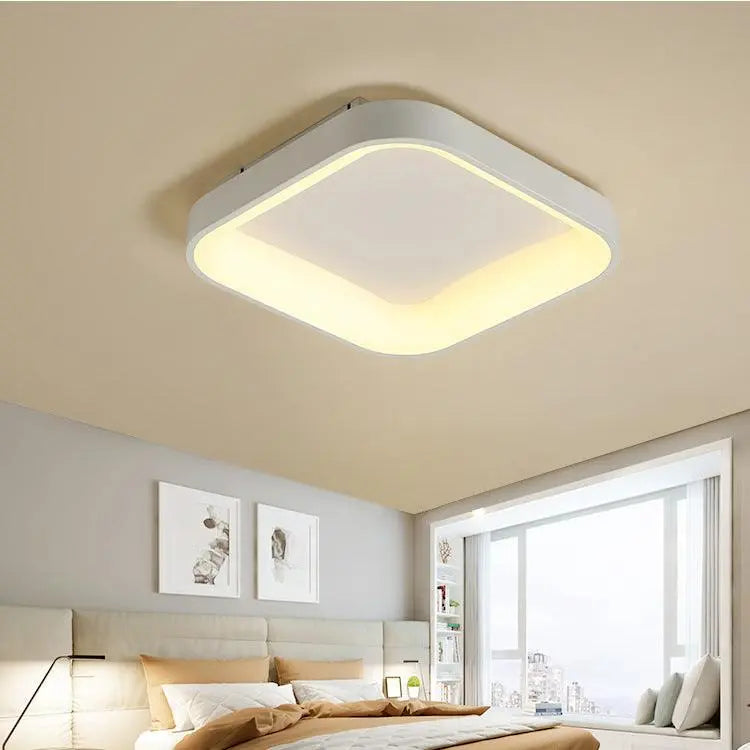 Modern Square LED Ceiling Lamp [Warm White, Dimmable] UAE | Royal Riwayah