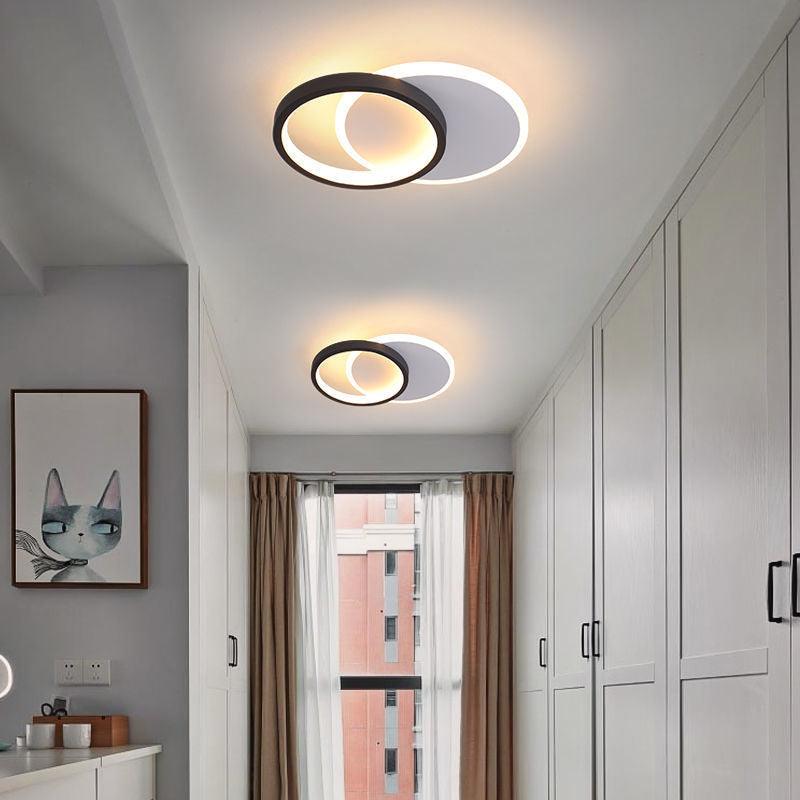 Royal® Nordic Round Square LED Ceiling Light | Modern, 3-Color Light The Royal Riwayah.