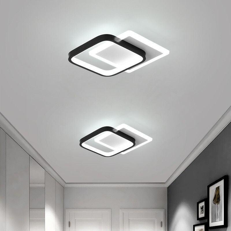 Royal® Nordic Round Square LED Ceiling Light | Modern, 3-Color Light The Royal Riwayah.