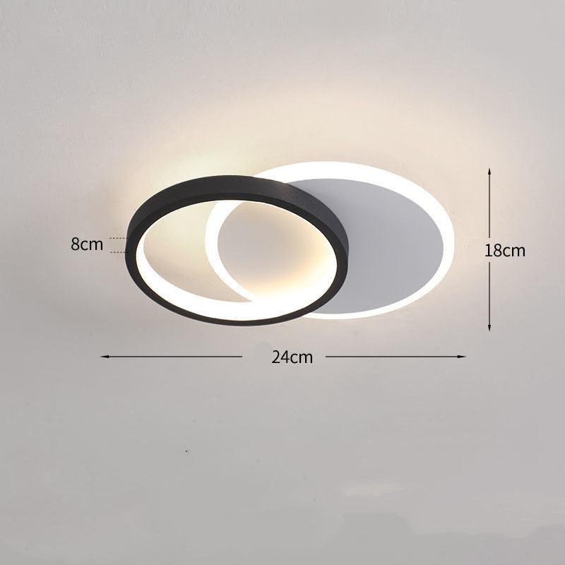 Royal® Nordic Round Square LED Ceiling Light | Modern, 3-Color Light The Royal Riwayah.