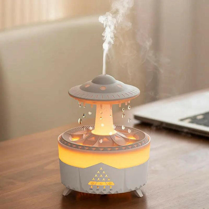 Royal® Raining Cloud Humidifier Ultrasonic Aromatherapy Diffuser The Royal Riwayah.