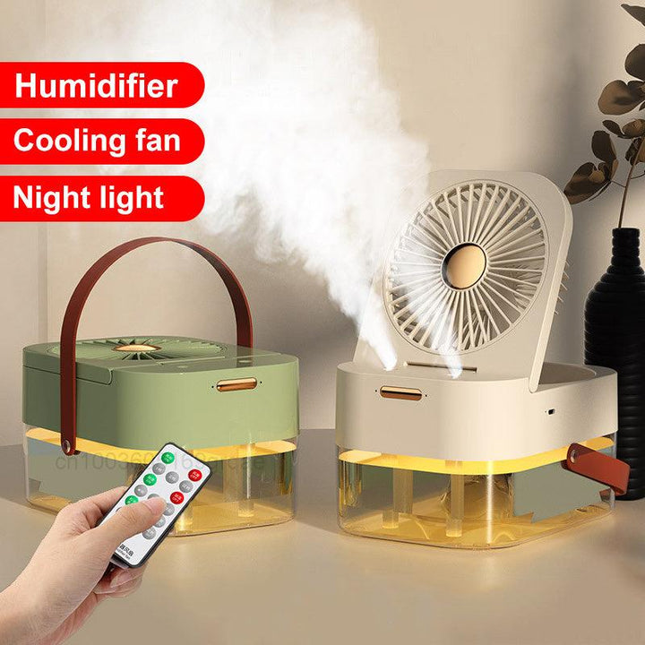 3-in-1 Cool Mist Humidifier Fan Dubai | Stay Cool & Breathe Easy | The Royal Riwayah