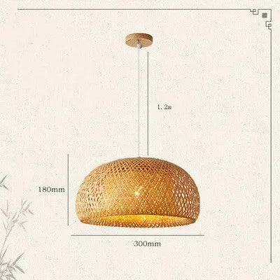 Royal® Unique Bamboo Woven Japanese Pastoral Chandelier Pendant lights - The Royal Riwayah