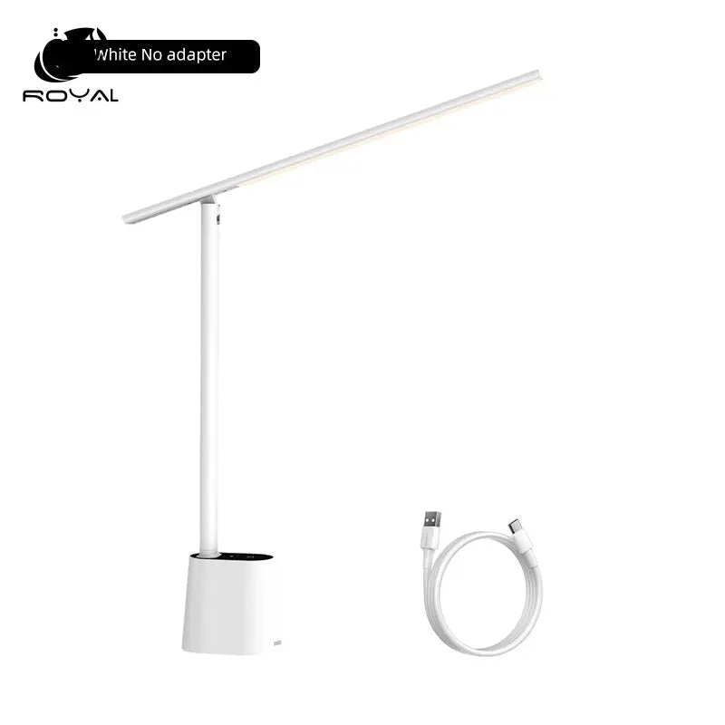 Baseus LED Desk Lamp Eye Protect Study Dimmable Office Light Foldable Table Lamp Smart Adaptive Brightness Bedside Lamp For Read The Royal Riwayah