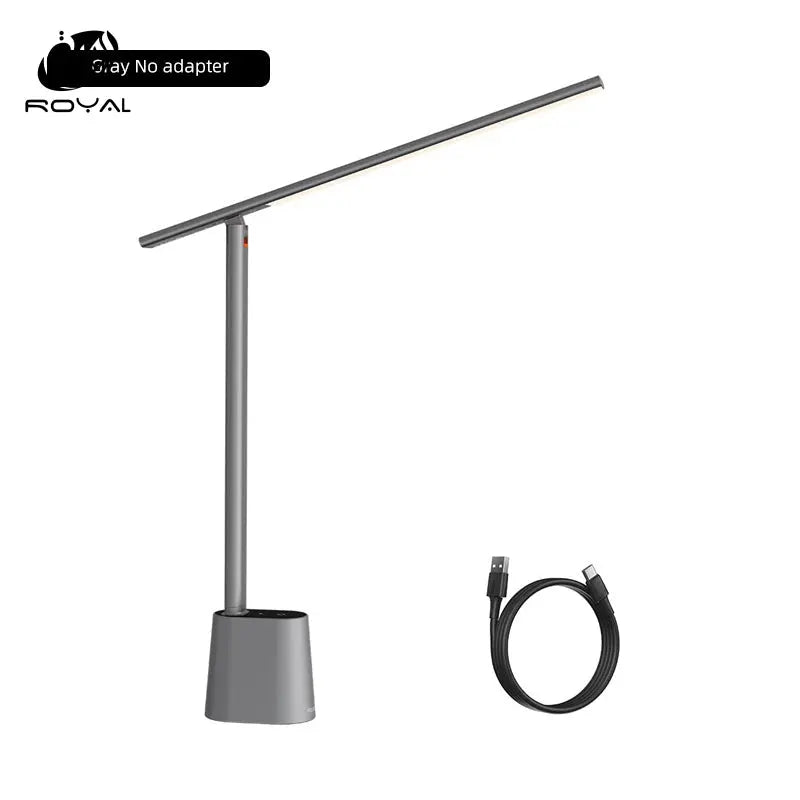 Baseus LED Desk Lamp Eye Protect Study Dimmable Office Light Foldable Table Lamp Smart Adaptive Brightness Bedside Lamp For Read The Royal Riwayah