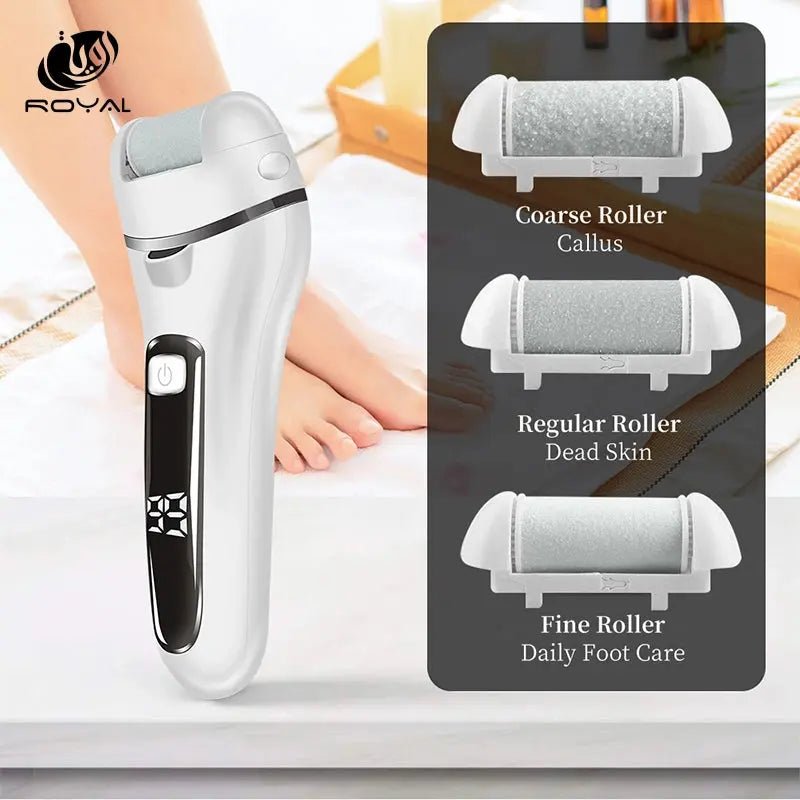 Electric Foot Sandpaper Foot File for Heels Grinding Pedicure Tools Professional Foot Care Tool Dead Hard Skin Callus Remover The Royal Riwayah